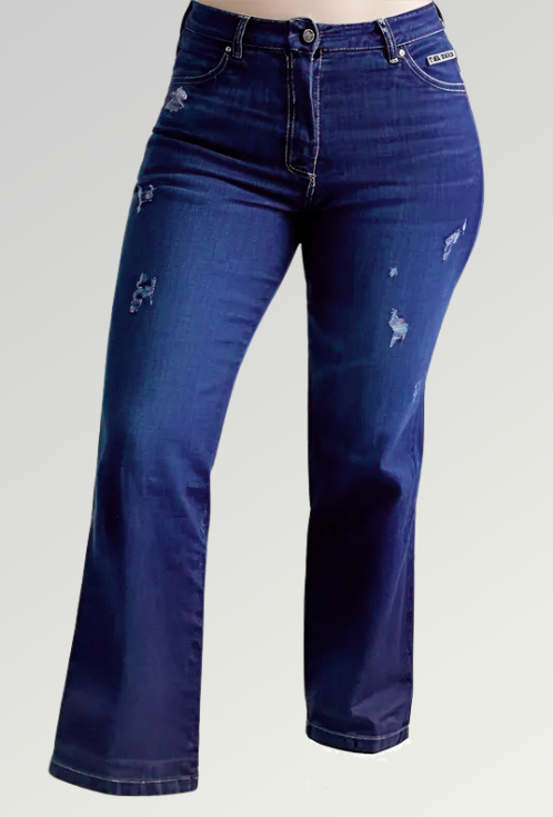 Jean para Mujer Flare Bota Ancha Colombiano